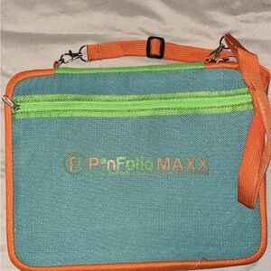 Pinfolio MAXX Classic Teal and Orange Bag